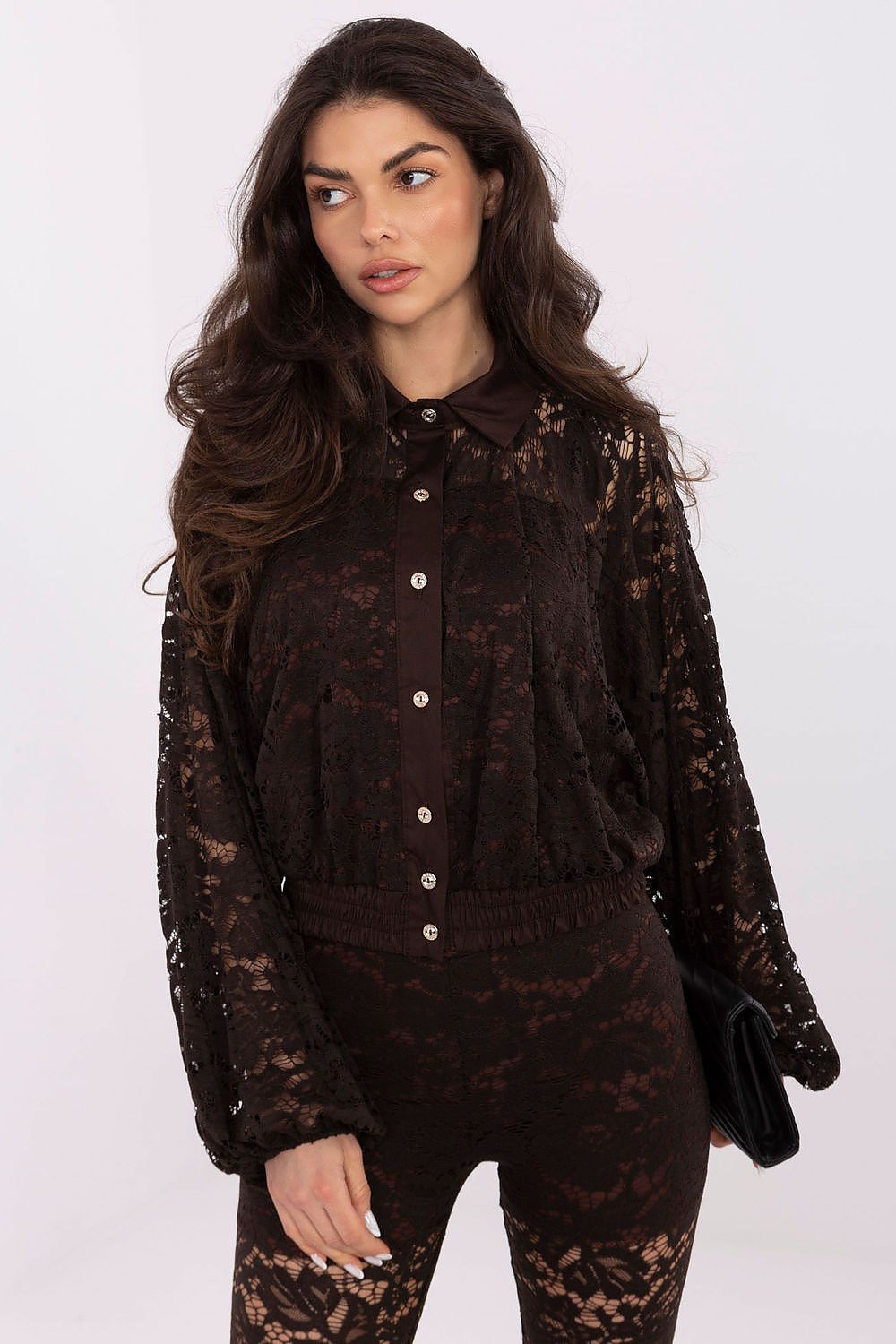  Риза с дълъг ръкав model 221294 Italy Moda 