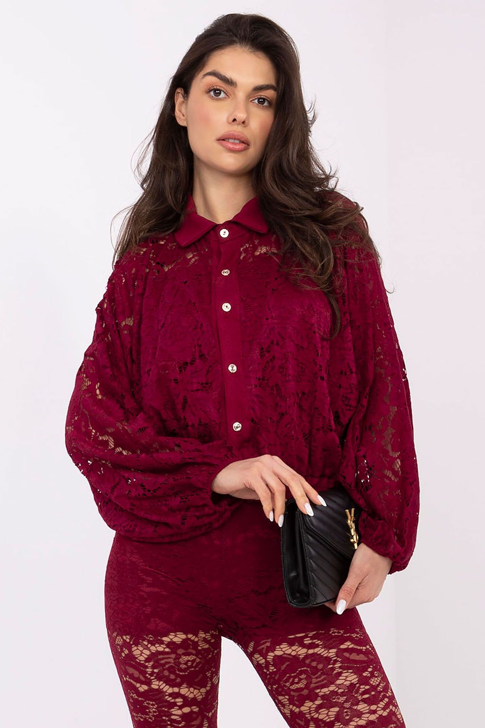  Риза с дълъг ръкав model 221296 Italy Moda 