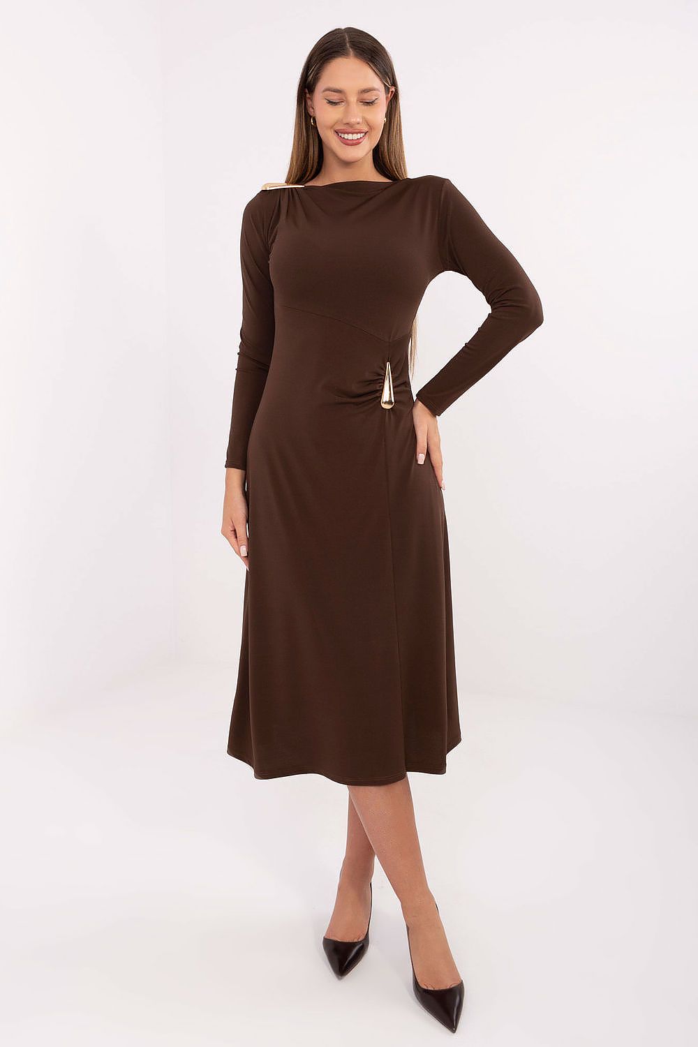 Дневна рокля model 221310 Italy Moda 