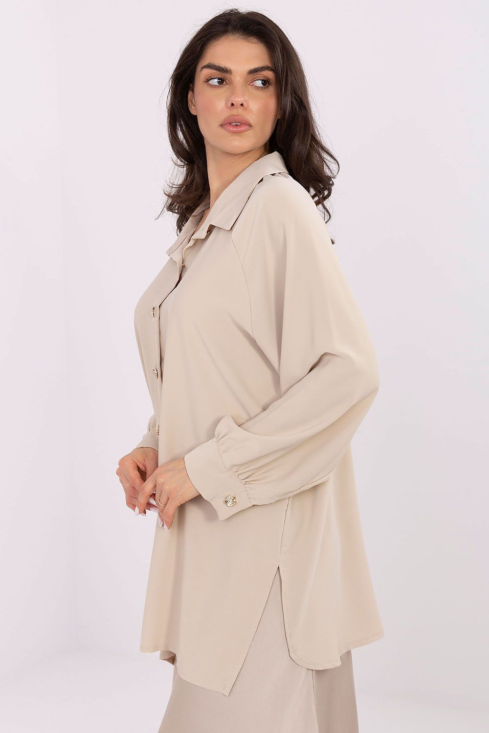  Риза с дълъг ръкав model 221396 Factory Price 