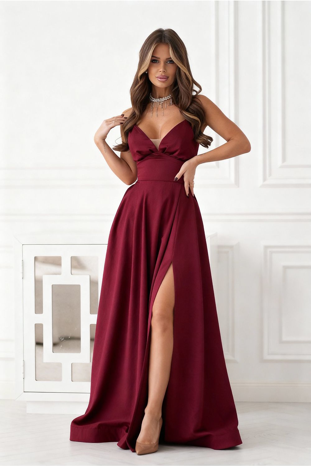  Дълга рокля model 221608 Bicotone 