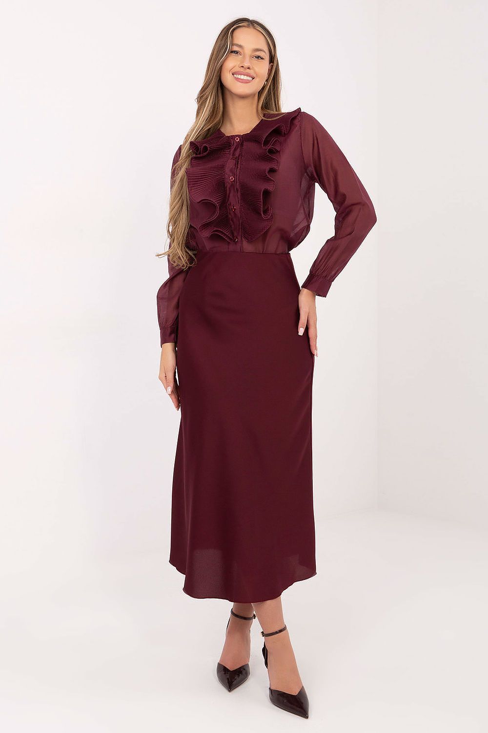  Риза с дълъг ръкав model 221875 Factory Price 
