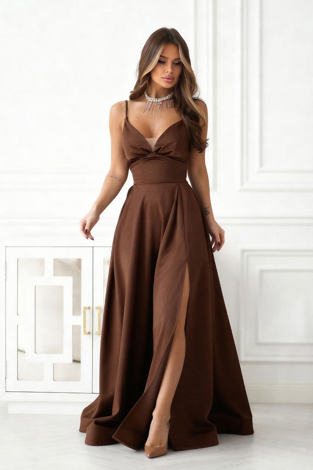  Дълга рокля model 222064 Bicotone 