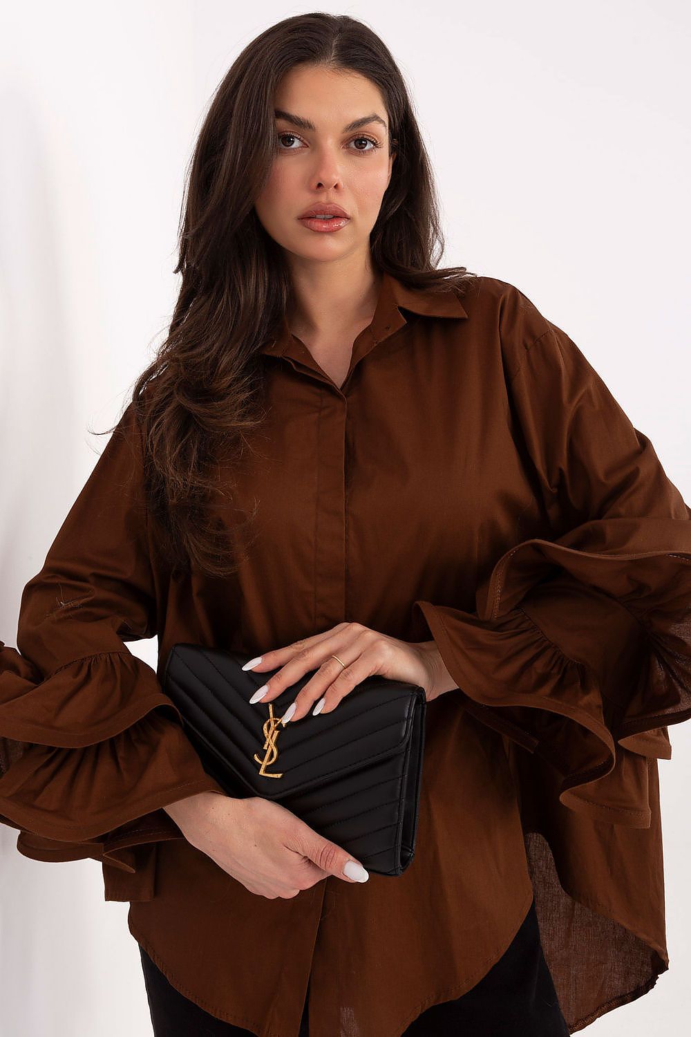  Риза с дълъг ръкав model 222314 Italy Moda 