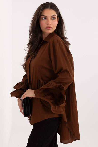  Риза с дълъг ръкав model 222314 Italy Moda 