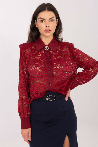  Риза с дълъг ръкав model 222319 Italy Moda 
