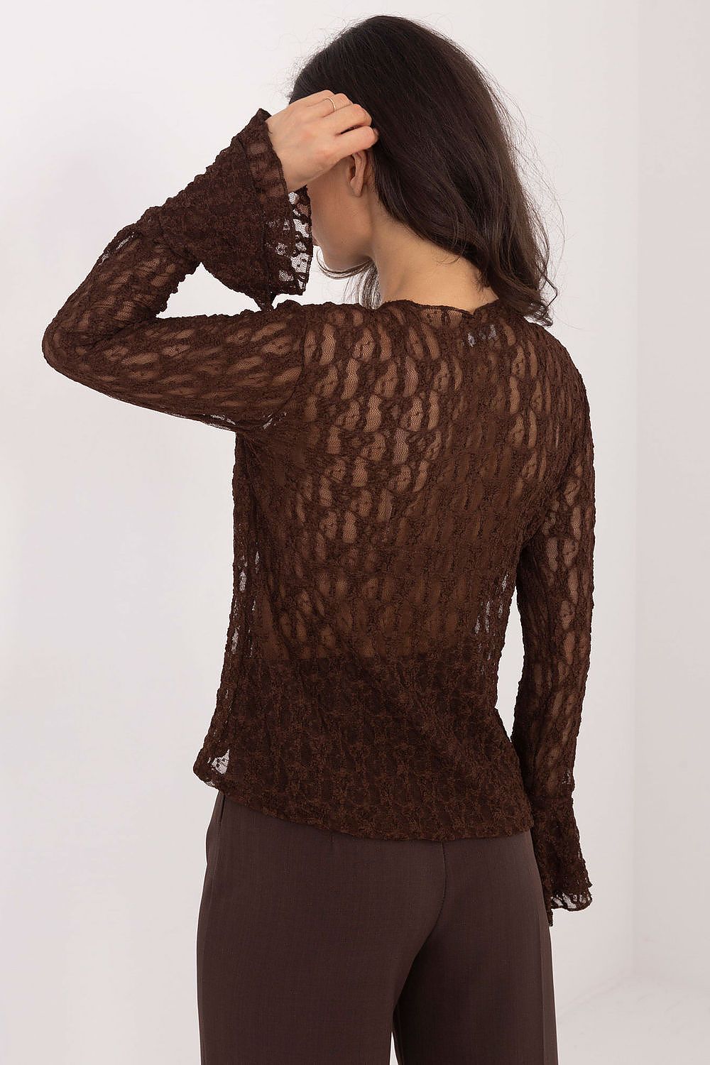  Коприна с дантела model 222447 Italy Moda 