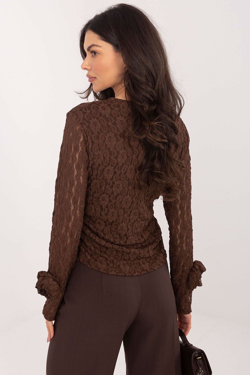  Коприна с дантела model 222451 Italy Moda 