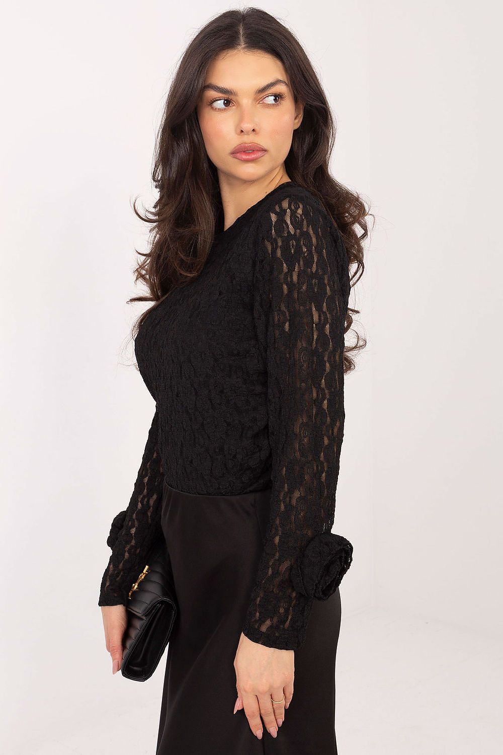  Коприна с дантела model 222452 Italy Moda 