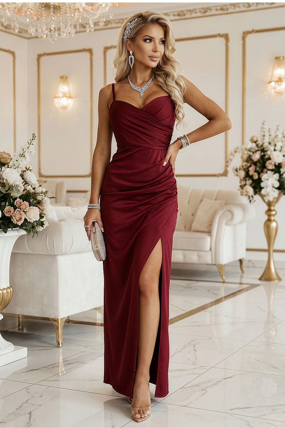  Дълга рокля model 223666 Numoco 