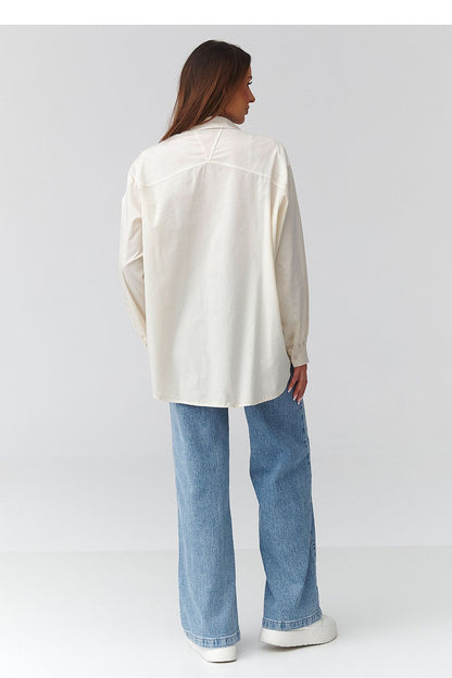  Риза с дълъг ръкав model 224101 Makadamia 