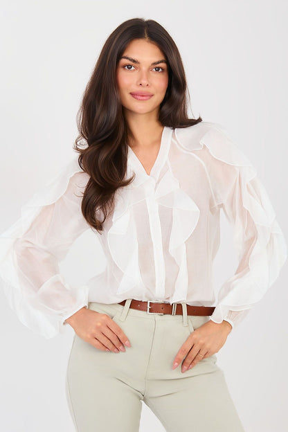 Риза с дълъг ръкав model 224144 Factory Price 