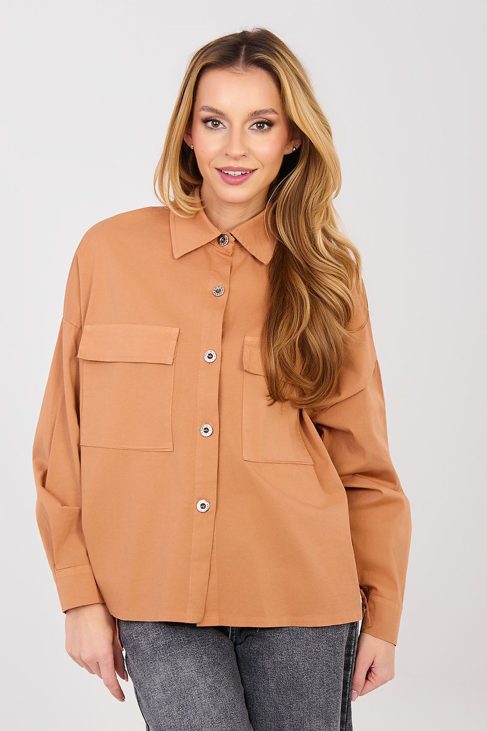  Риза с дълъг ръкав model 224201 Italy Moda 