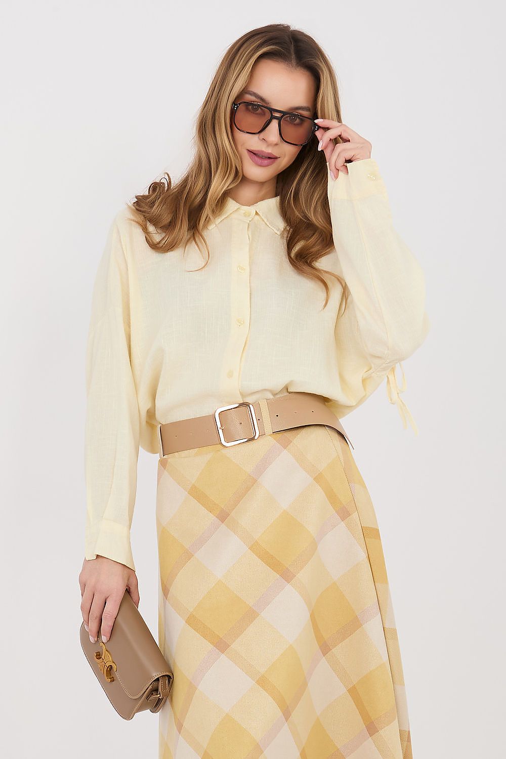  Риза с дълъг ръкав model 225515 Italy Moda 
