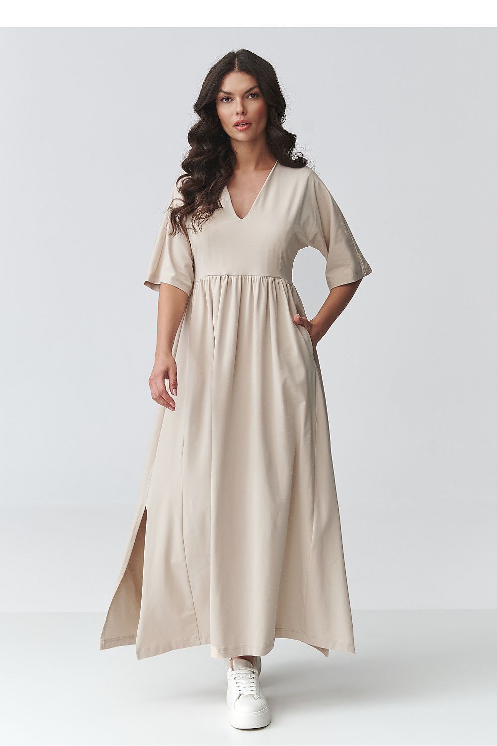  Дневна рокля model 225698 Makadamia 
