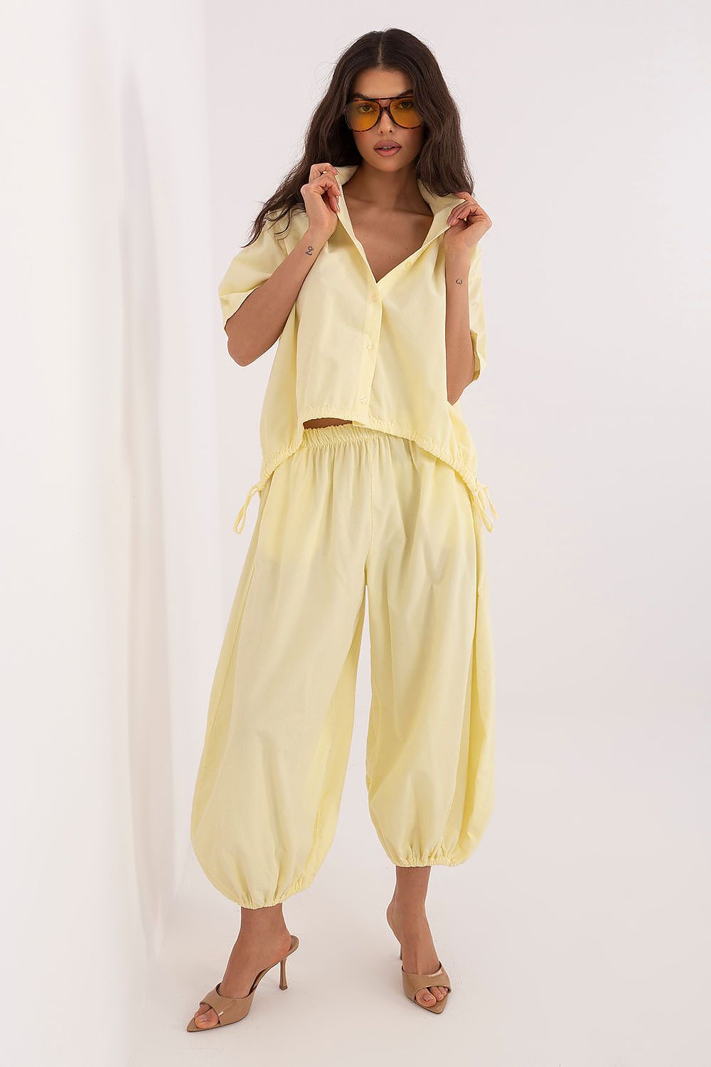  Риза с къс ръкав model 226015 Italy Moda 