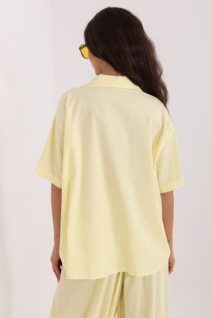  Риза с къс ръкав model 226015 Italy Moda 