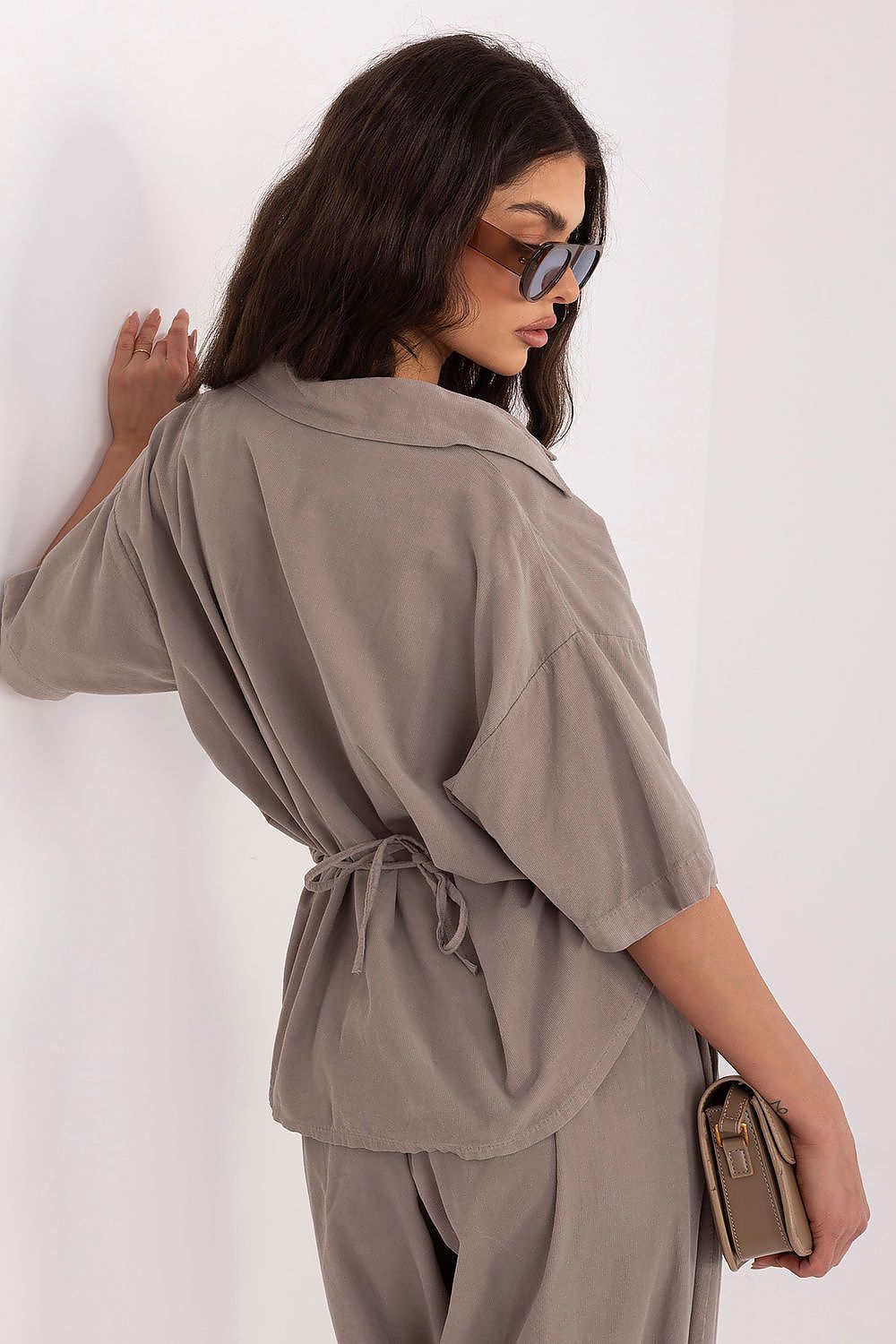  Риза с къс ръкав model 226016 Italy Moda 