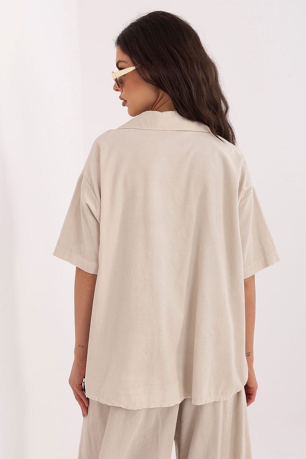  Риза с къс ръкав model 226019 Italy Moda 