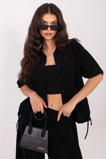  Риза с къс ръкав model 226020 Italy Moda 