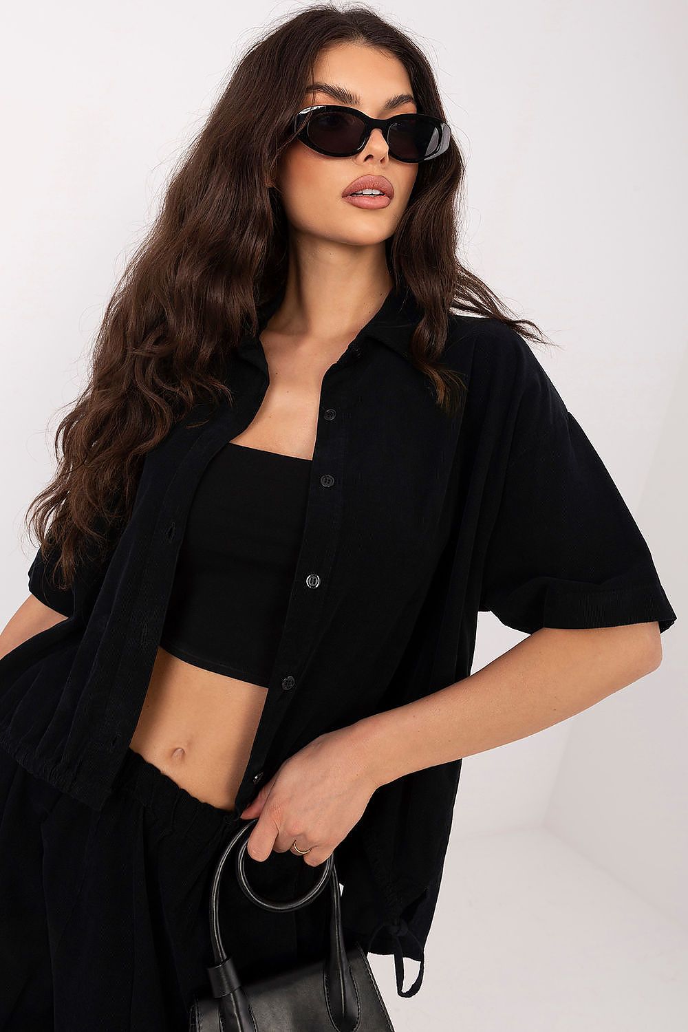  Риза с къс ръкав model 226020 Italy Moda 