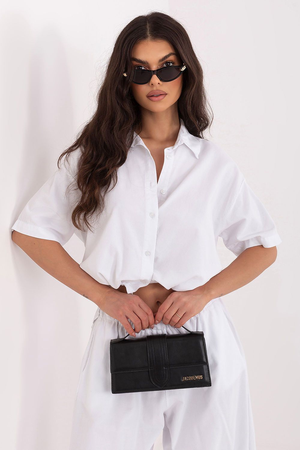  Риза с къс ръкав model 226021 Italy Moda 