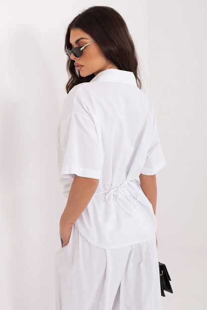  Риза с къс ръкав model 226021 Italy Moda 