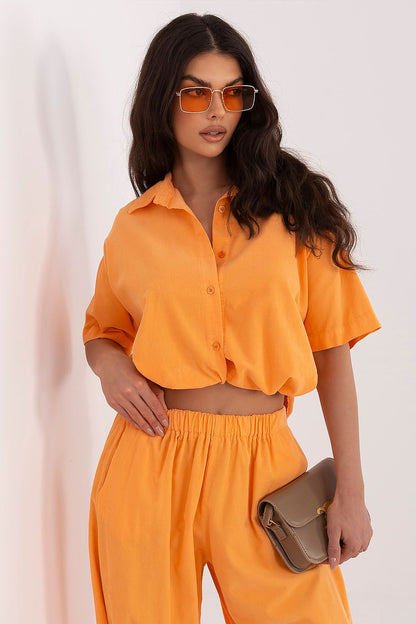  Риза с къс ръкав model 226022 Italy Moda 