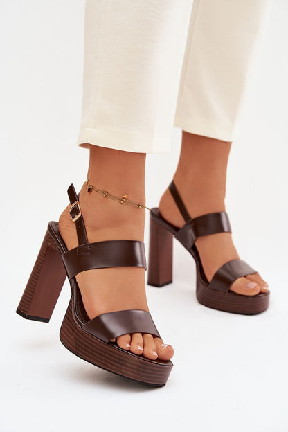  Сандали на ток model 226115 Step in style 