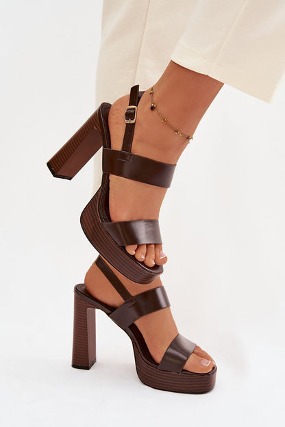  Сандали на ток model 226115 Step in style 