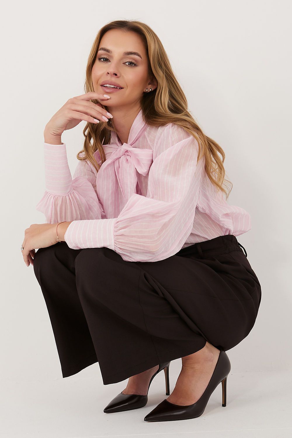  Риза с дълъг ръкав model 226441 Italy Moda 