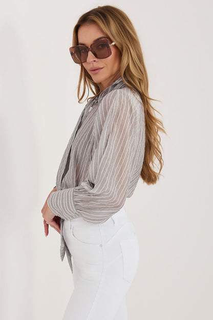  Риза с дълъг ръкав model 226442 Italy Moda 