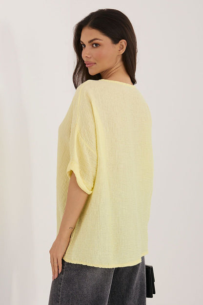  Риза с къс ръкав model 226472 Italy Moda 