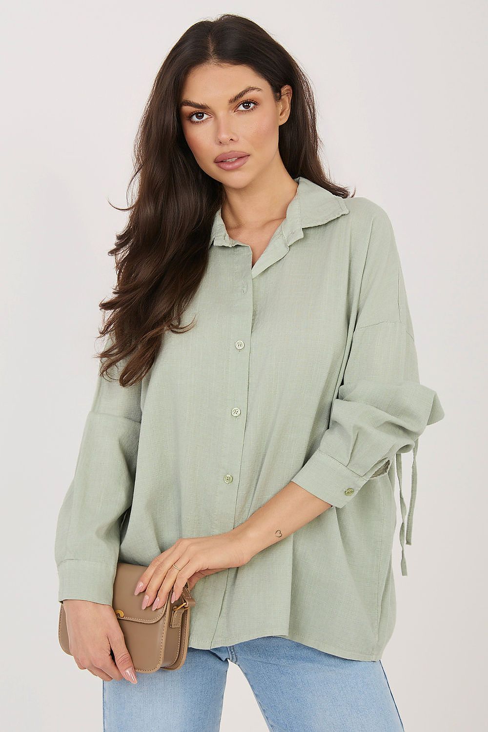  Риза с дълъг ръкав model 226475 Italy Moda 