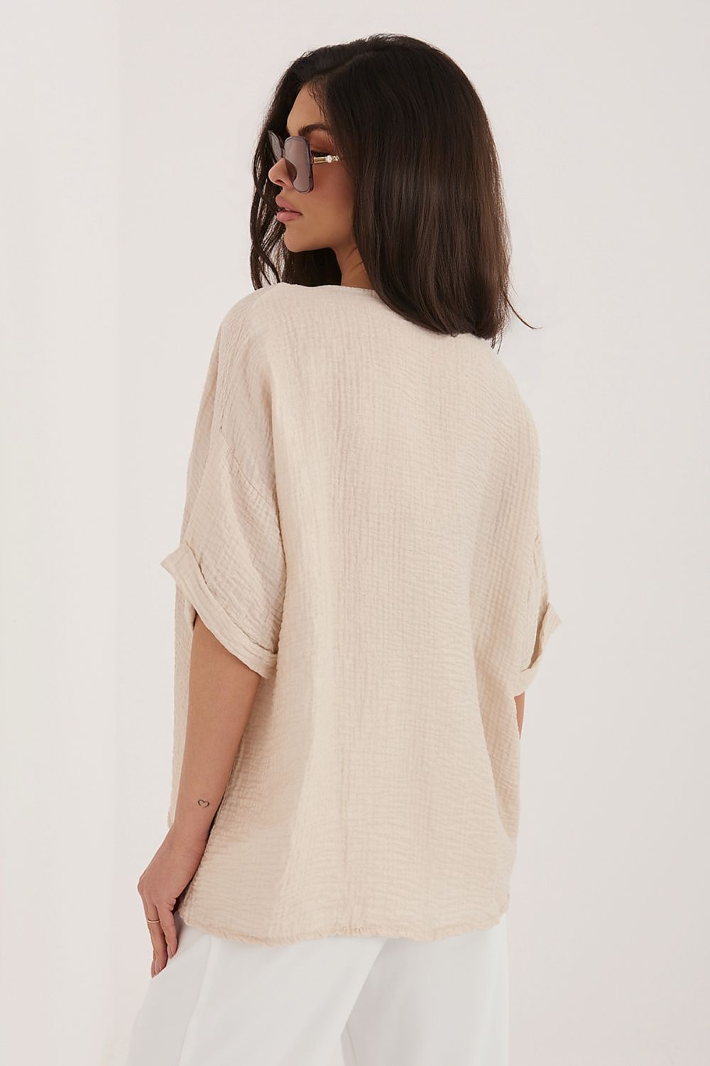  Риза с къс ръкав model 226471 Italy Moda 