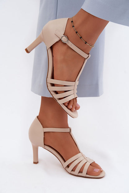  Сандали на ток model 228108 Step in style 
