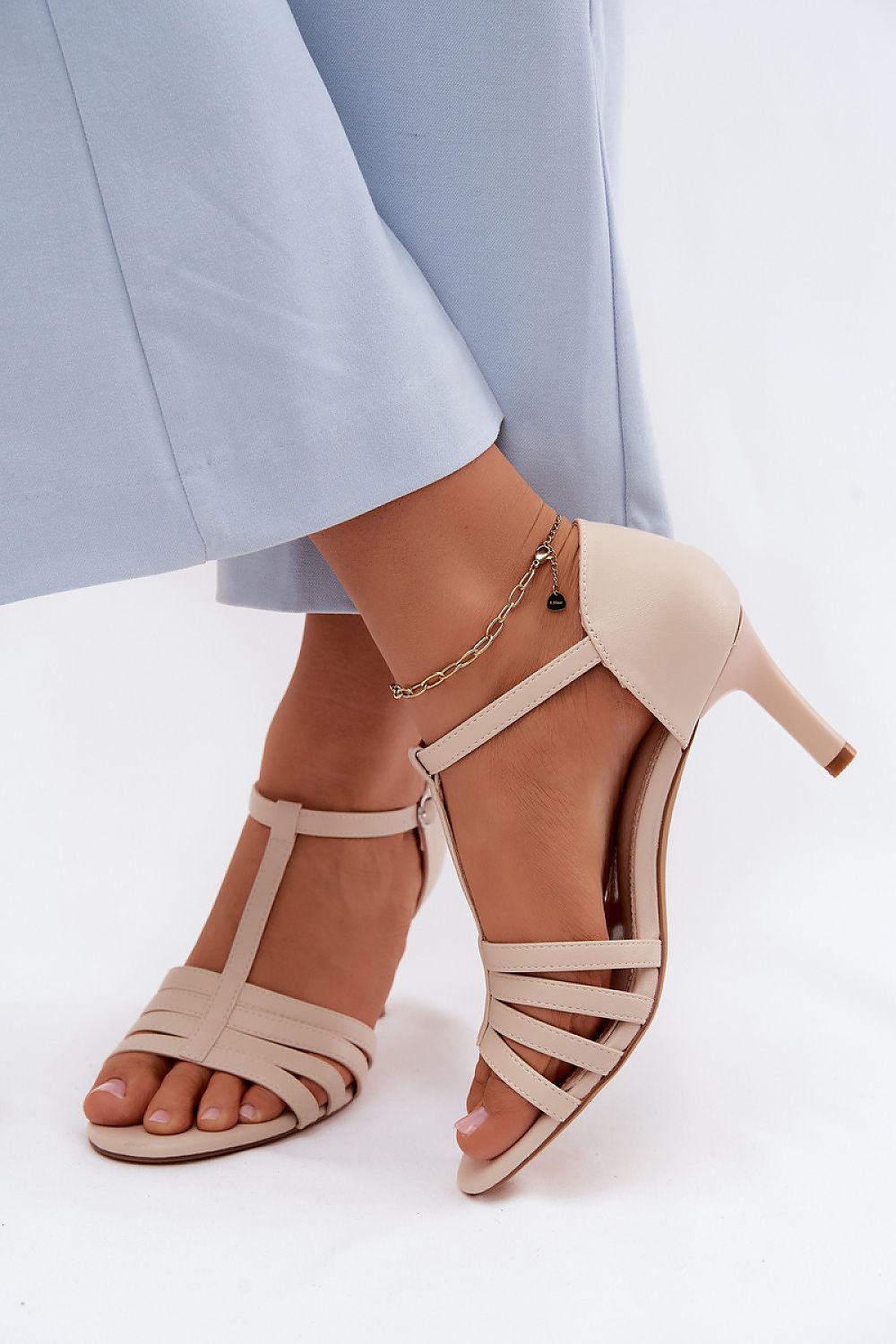  Сандали на ток model 228108 Step in style 