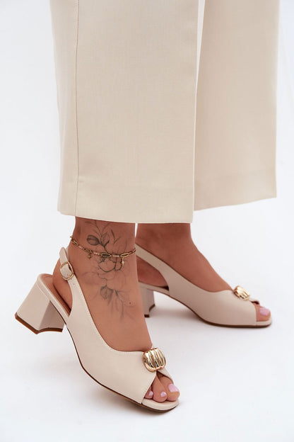  Сандали на ток model 228110 Step in style 