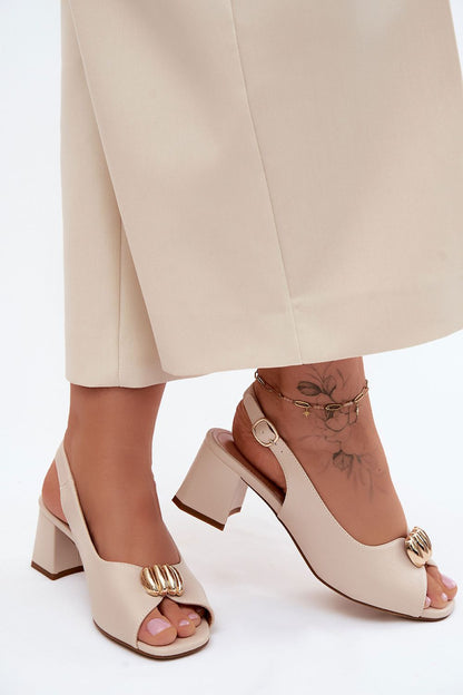  Сандали на ток model 228110 Step in style 