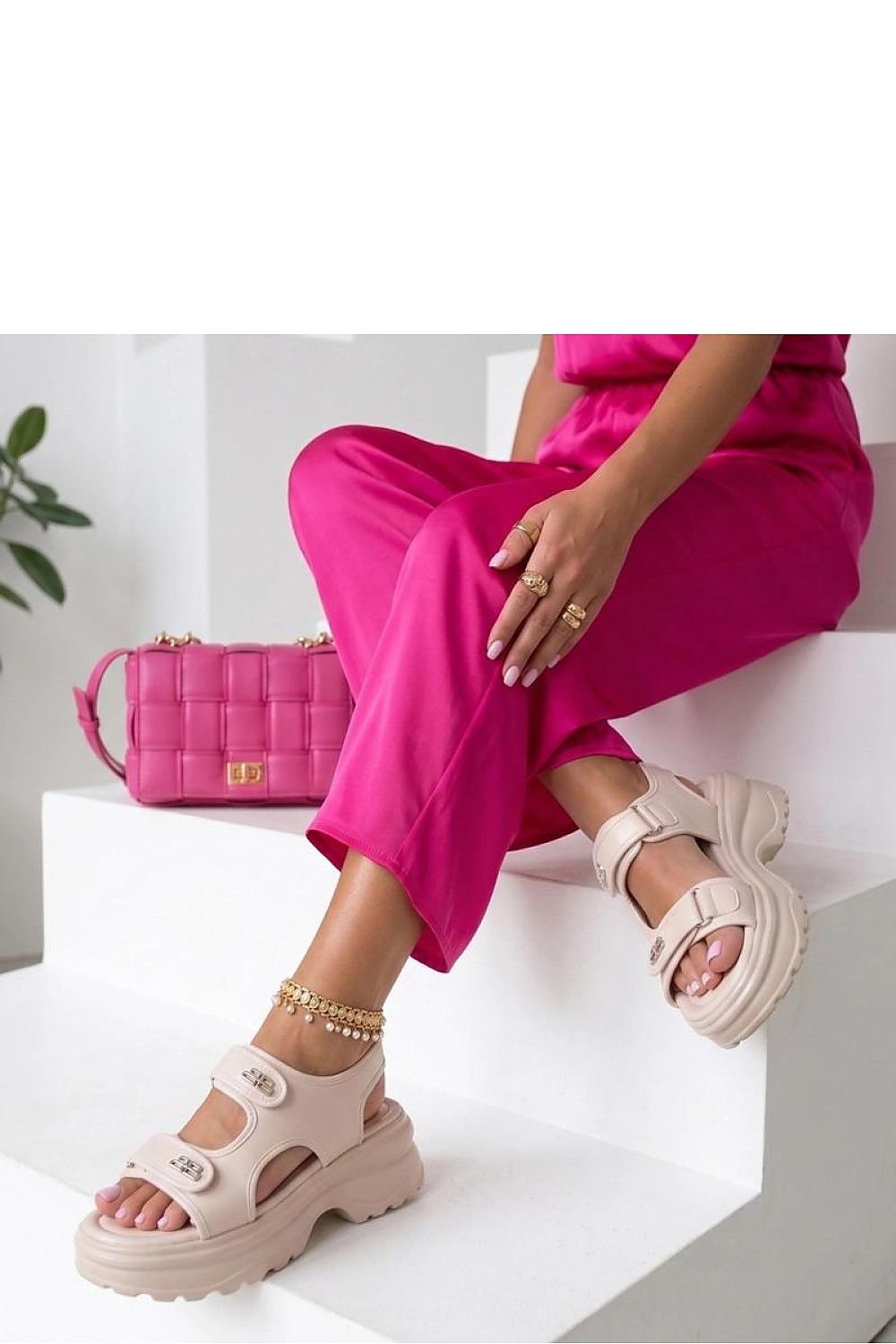  Сандали на платформа model 228192 Solea 