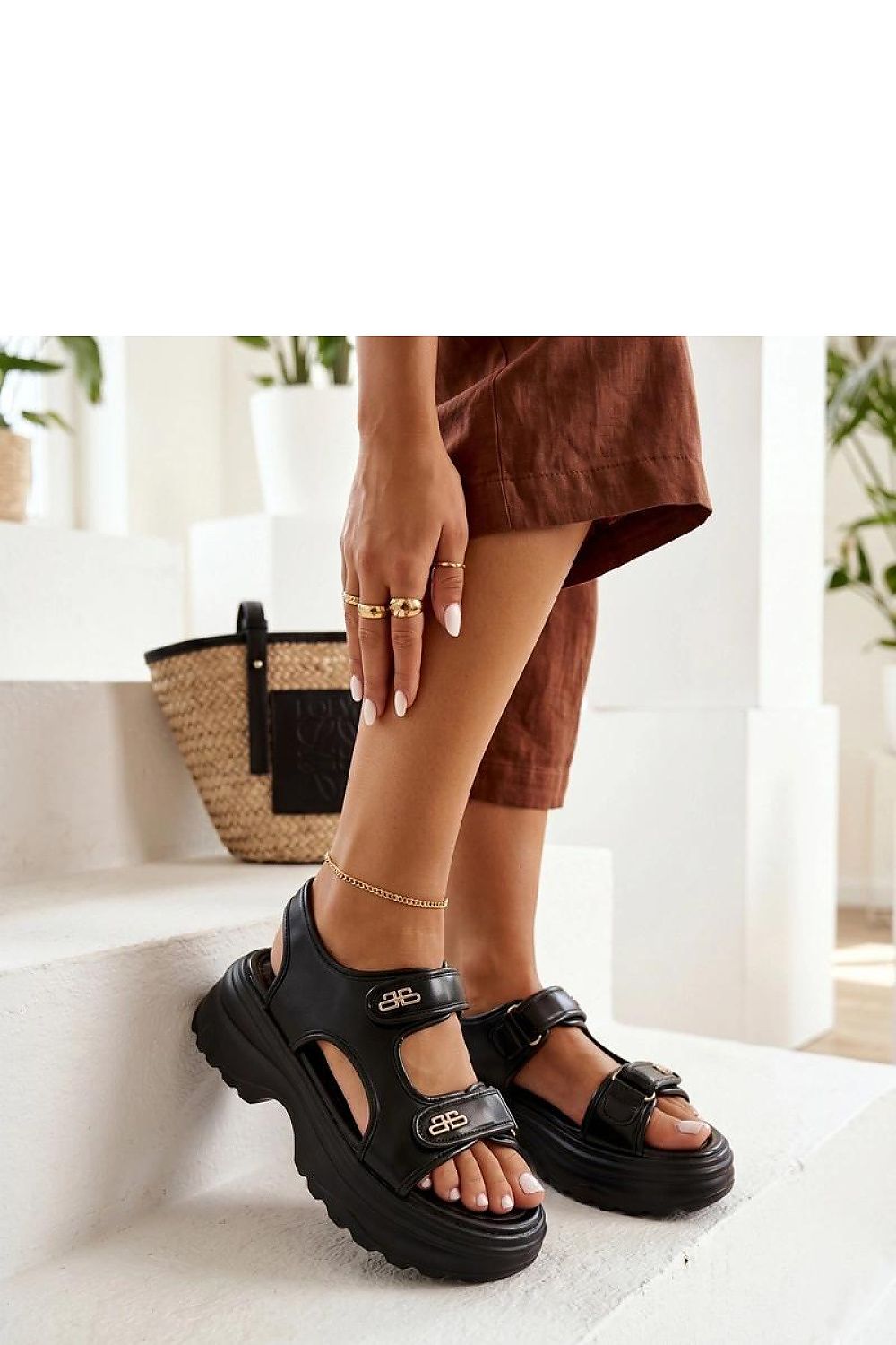  Сандали на платформа model 228194 Solea 