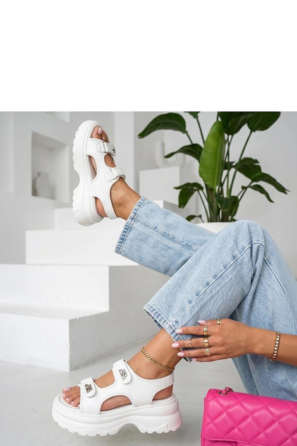  Сандали на платформа model 228195 Solea 