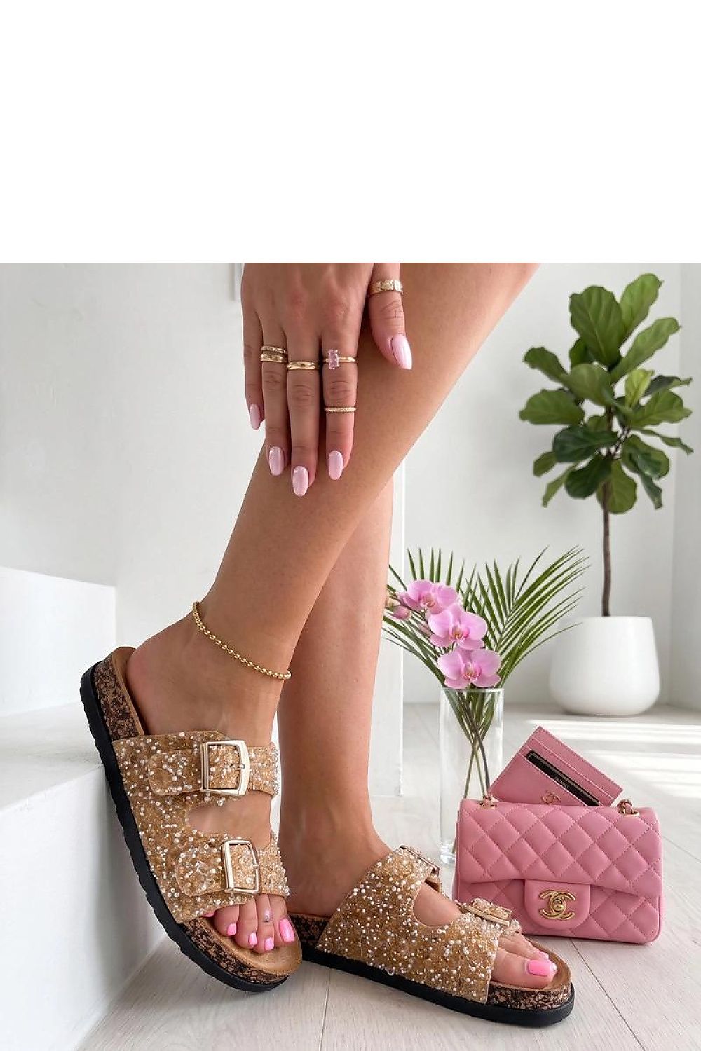  Сандали на платформа model 228207 Solea 