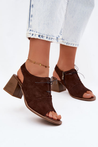  Сандали на ток model 228388 Step in style 