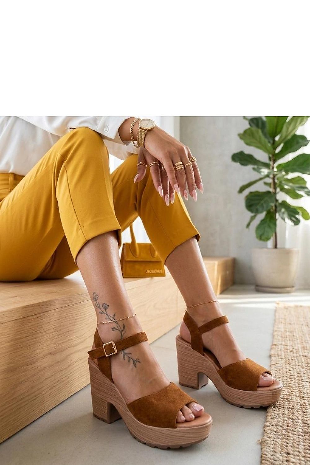  Сандали на ток model 229781 Solea 