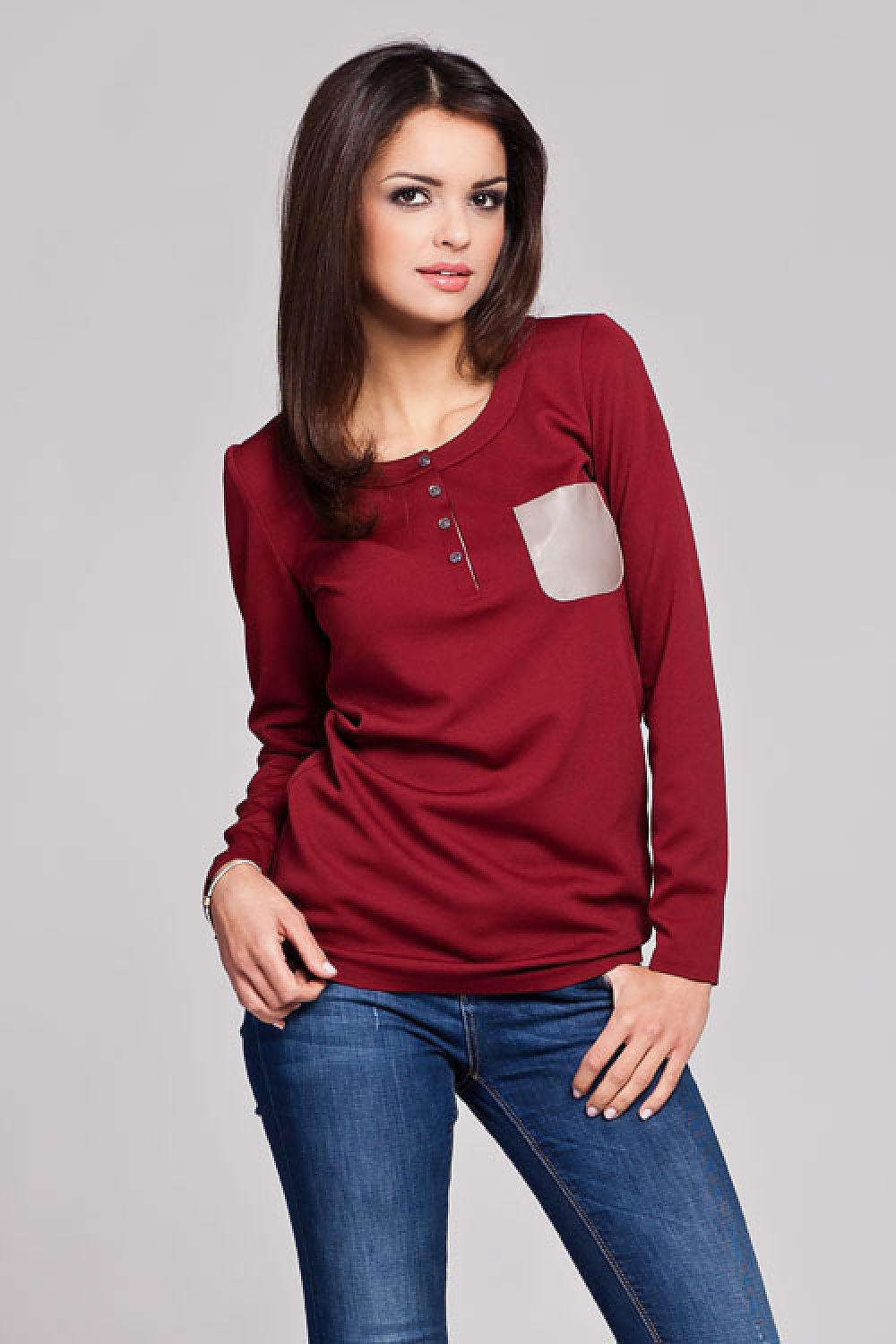  Блуза model 27977 Figl 