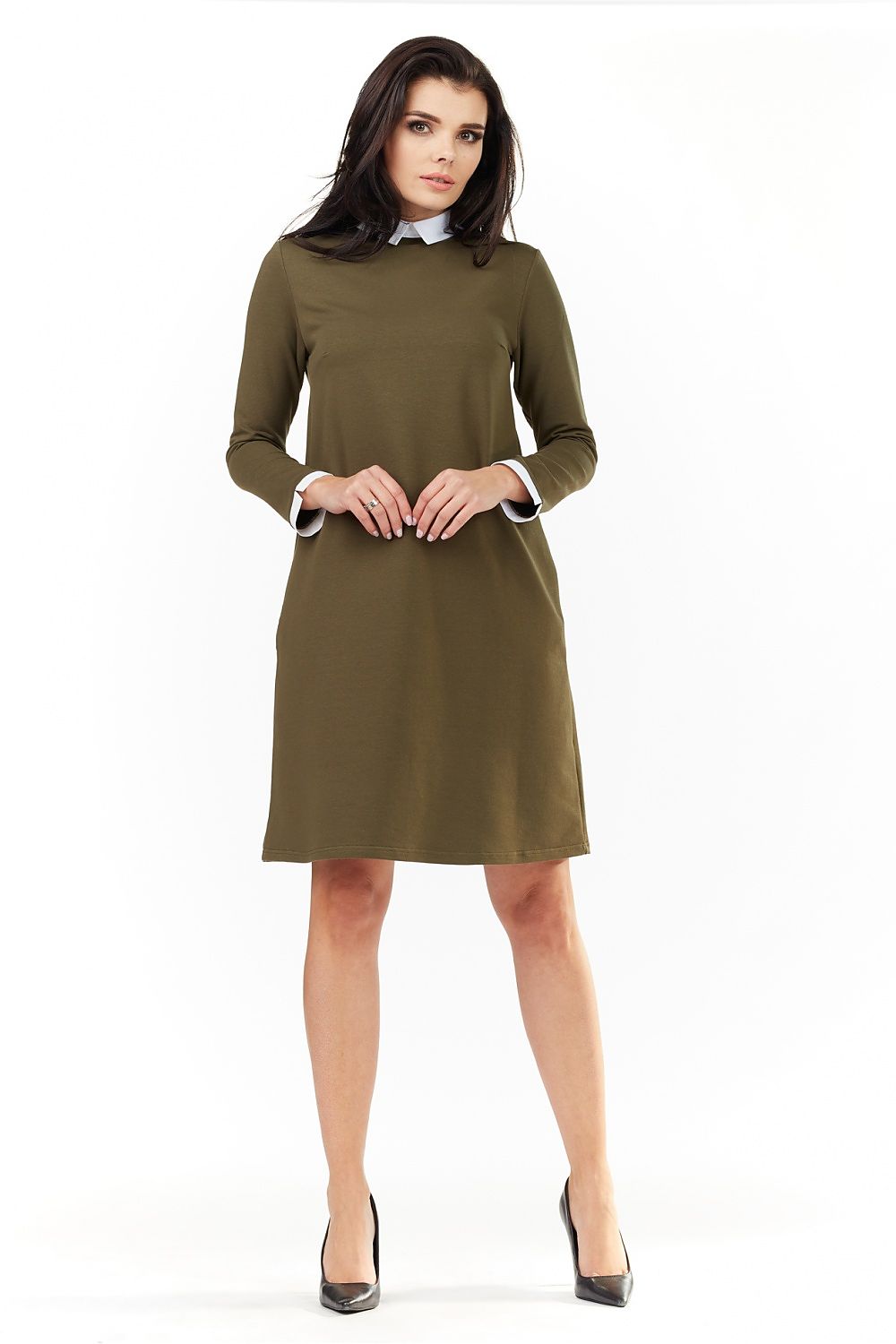  Дневна рокля model 130196 awama 