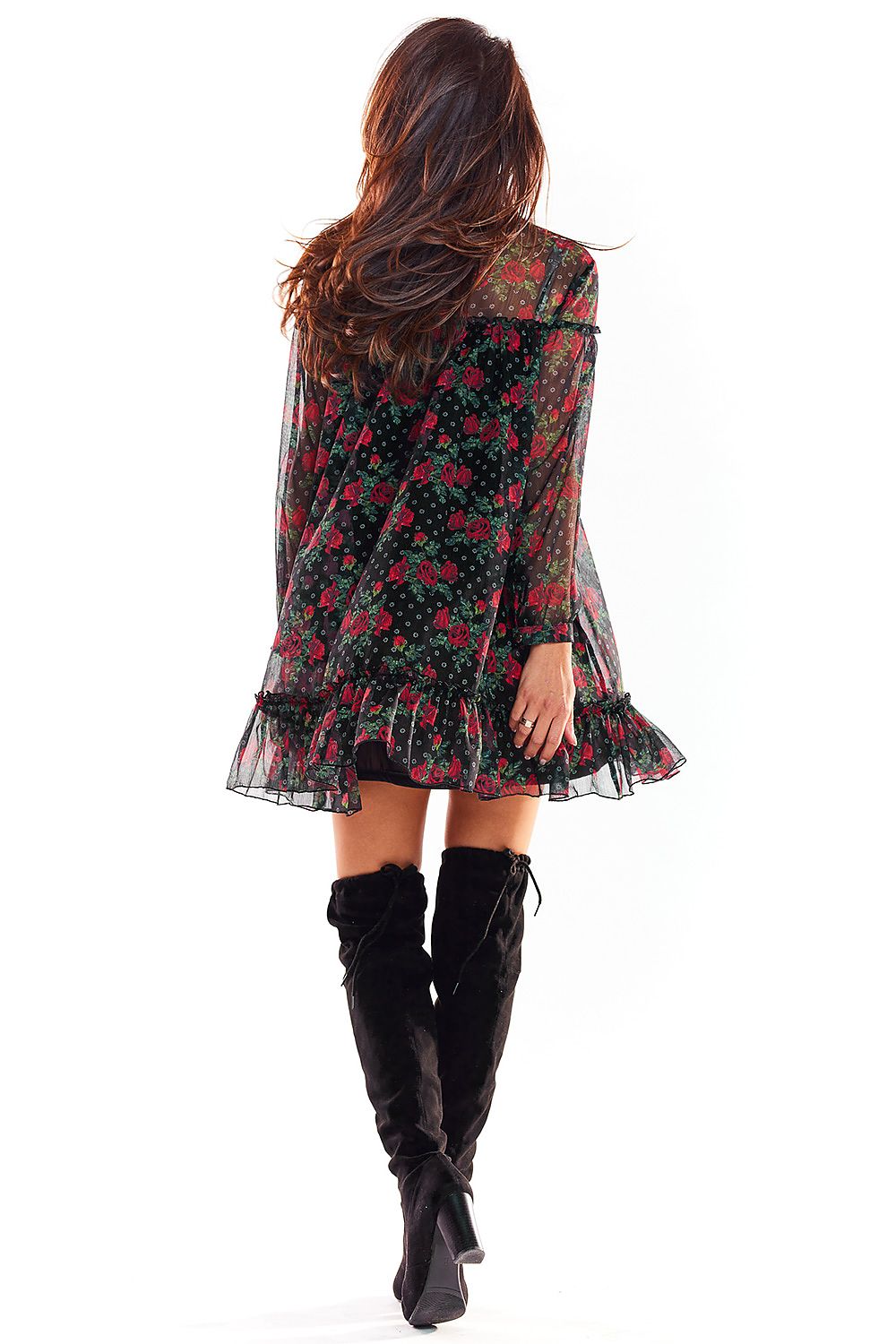  Коктейлна рокля model 139517 awama 
