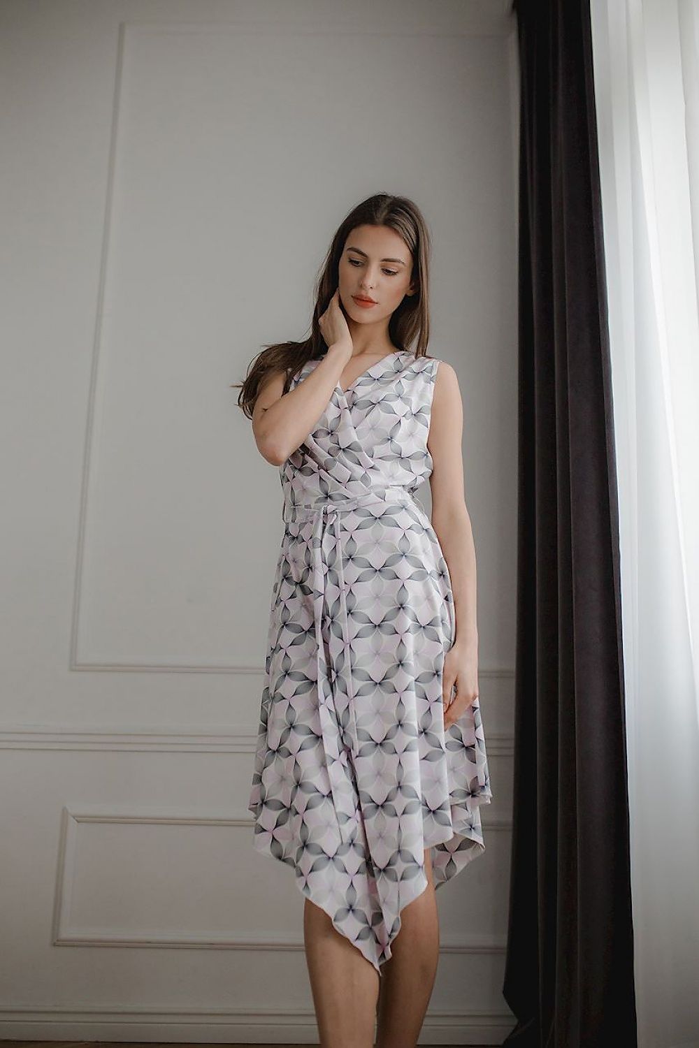  Коктейлна рокля model 143886 Lenitif 