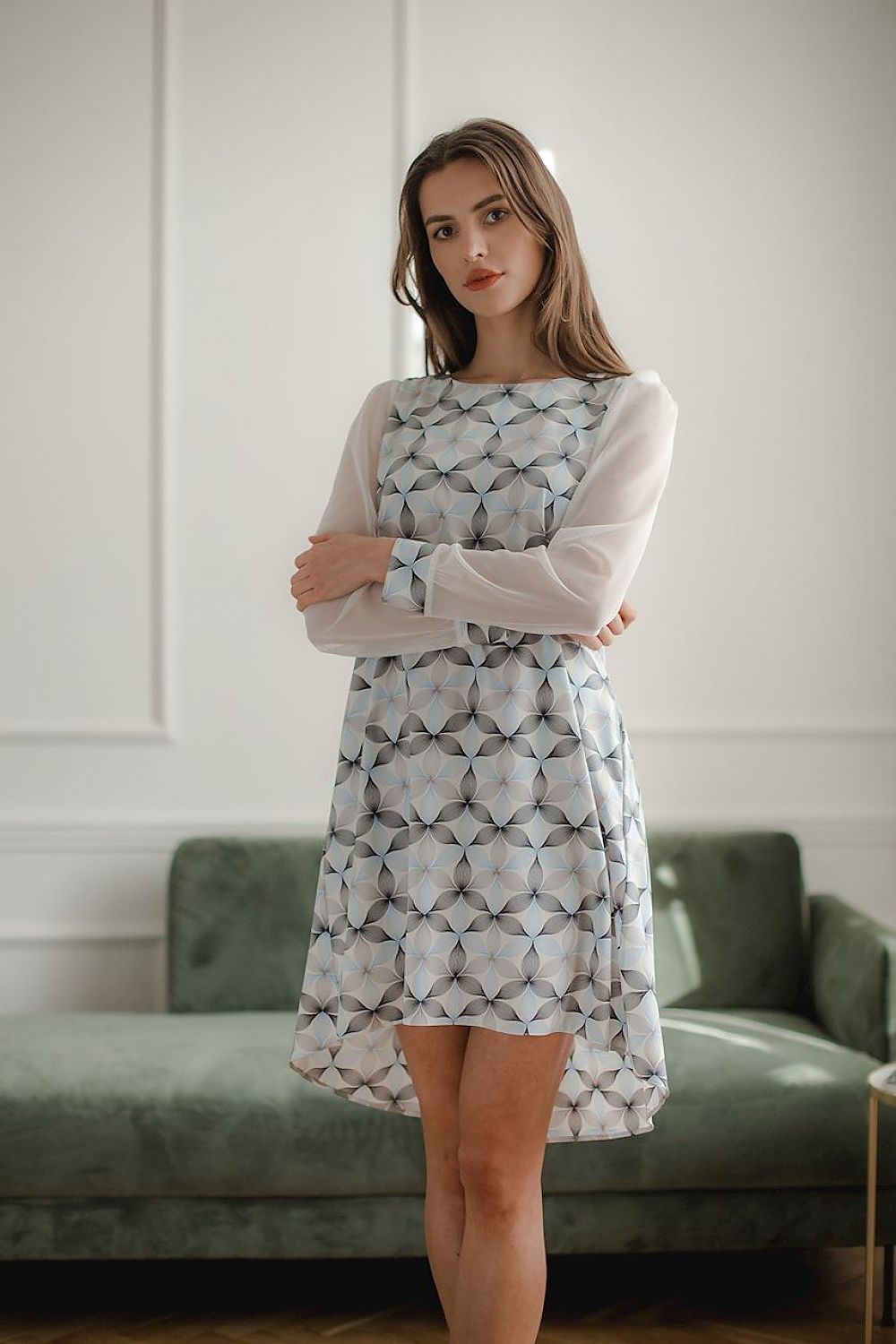  Коктейлна рокля model 143903 Lenitif 